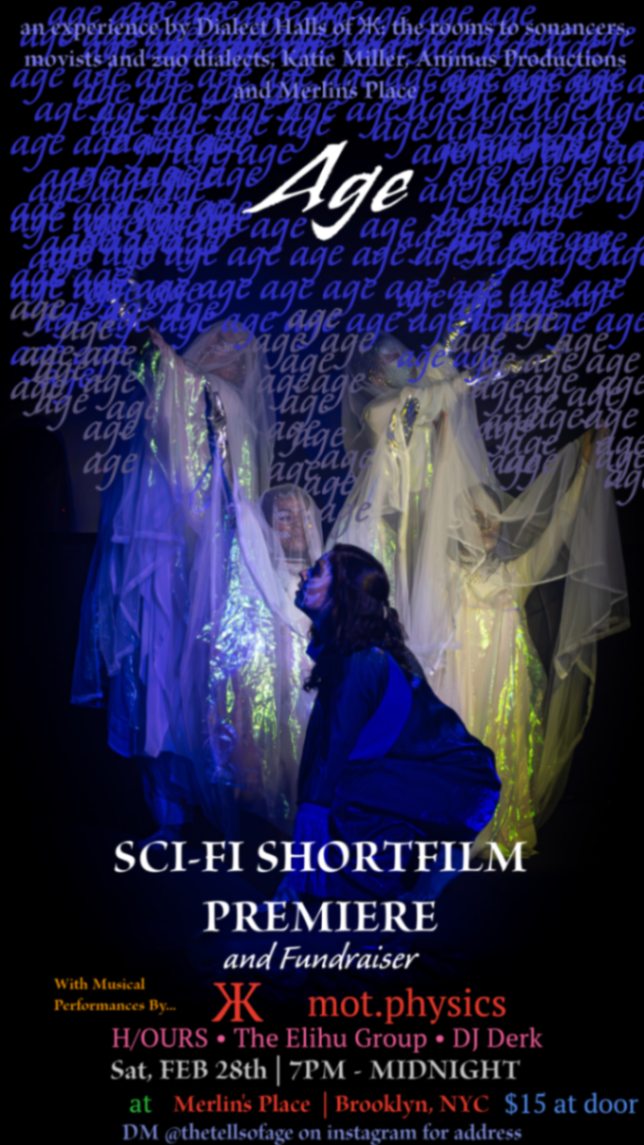 Sci-Fi Film Premiere for ĀGE and Fundraiser